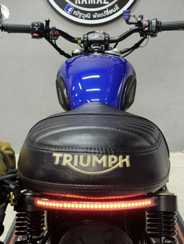 ออกรถ 0 บาท STREET TWIN 900 ปี 2016 ABS แต่งหล่อๆ พร้อมใช้งาน รูปที่ 7