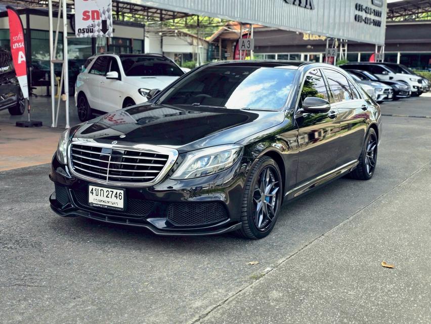 รหัสรถ BAC2746 BENZ S500e Exclusive Premium Plug-in Hybrid W222 ปี 2017 (จดทะเบียน 2023) สีดำ 🖤 5