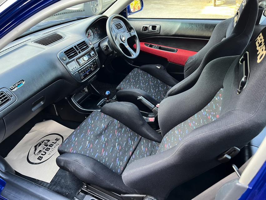CIVIC COUPE ปี 2000 หล่อๆ สีสดเงาจัด เคลือบแก้ว ภาษี68 19