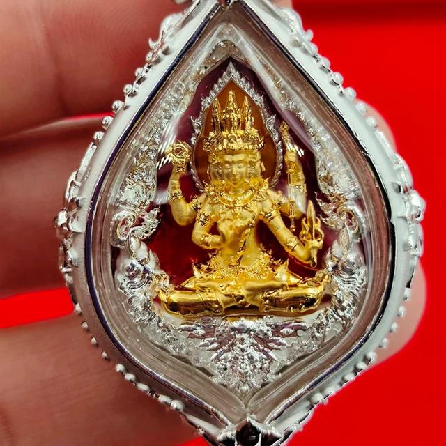 Phra Phrom Deva “Kochasan” Large Edition Amulet with Jewelry Waterproof Casing 2