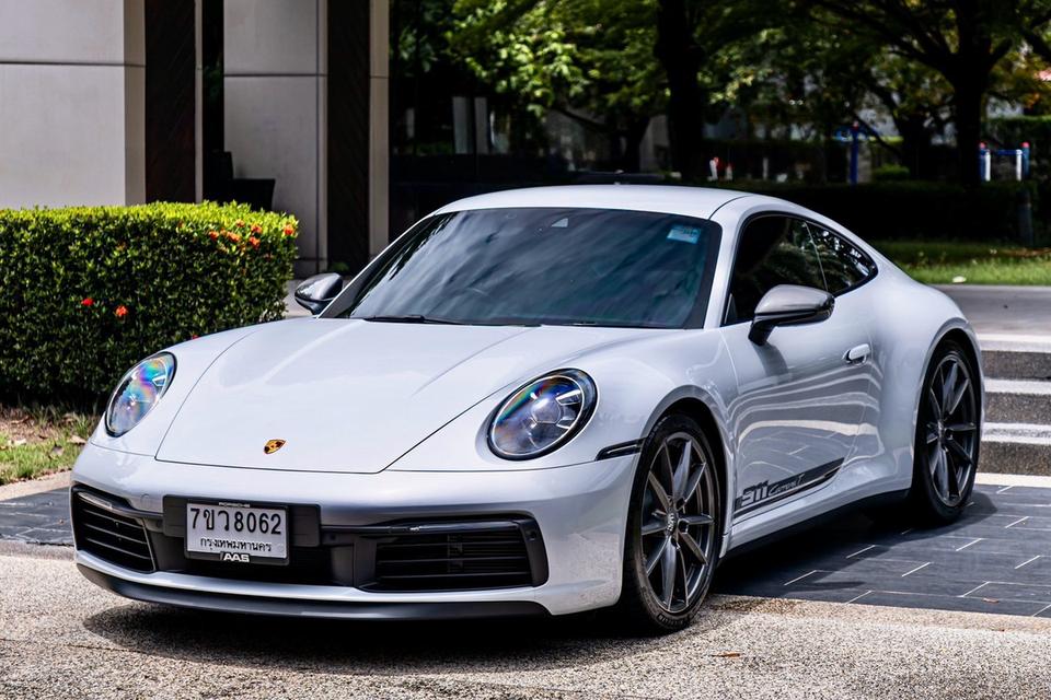 Porsche 911 Carrera T (992) AAS 2025 สี Ice Grey Metallic มีไฟแนนซ์เหลือ Warranty ถึง 6/2027 และซื้อเพิ่มได้