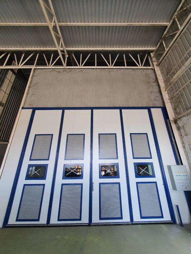 รับออกแบบ ขาย ห้องพ่นสีรถพ่วง ห้องพ่นสีรถขนาดใหญ่ ห้องพ่นสีเฟอร์นิเจอร์ บูธพ่นสีม่านน้ำ พร้อมงานเซ็นแบบสิ่งแวดล้อม 14