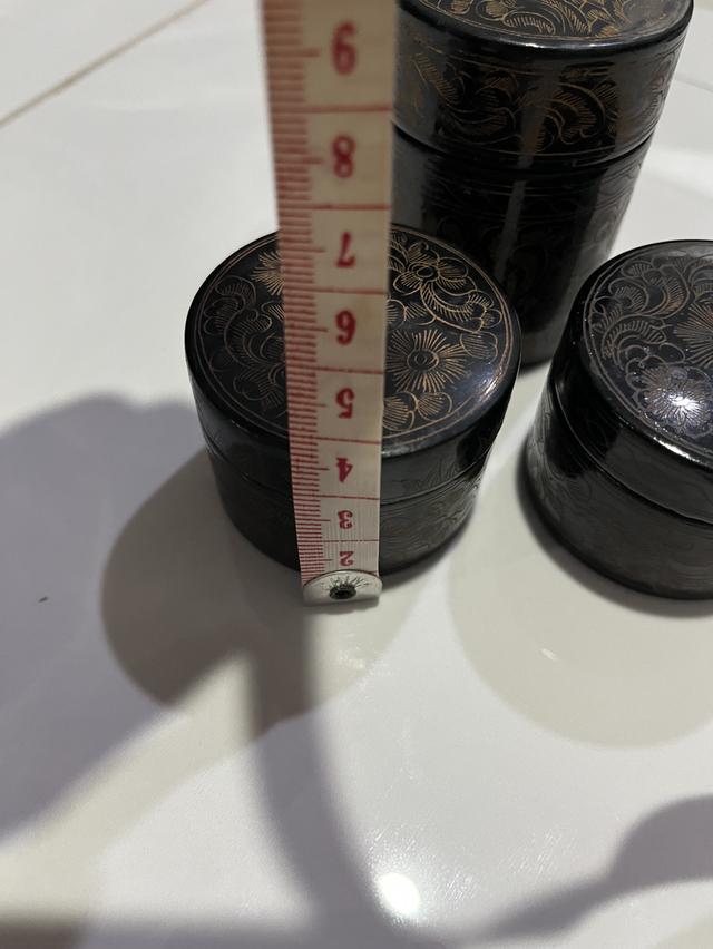 ตลับใส่ของ 3 ชิ้น ขนาดตามภาพ