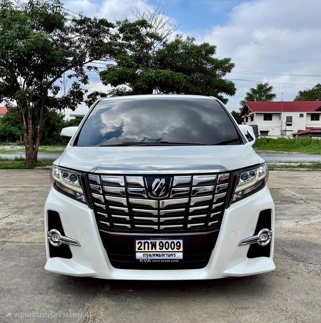 TOYOTA ALPHARD 2.5 SC PACKAGE ปี17 สีขาว เบนซิน รูปที่ 3