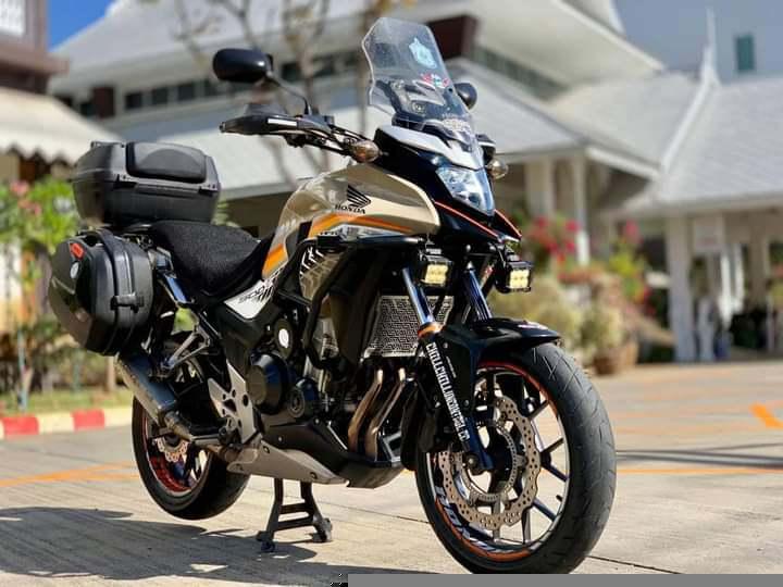 ขายรถhonda cb500xสีเหลือง 3