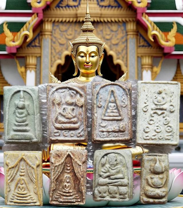สมเด็จกรุวังหน้าชฎาพรหมเกศ พิมพ์๒๔๐๘ แหวกม่านปู่นาค ขรัวโต 3 บาตร พิมพ์ตุ๊กตา