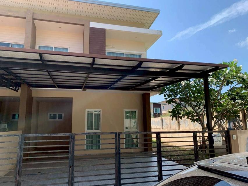      ขายด่วน!! ต่ำกว่าทุน  ทาวน์โฮม 2 ชั้น หมู่บ้าน K-VILLAGE 3 (เค-วิลเลจ 3)  ใจกลางเมืองกระบี่  บ้านหลังในซอยมีพื้นที่ด้านข้าง   4