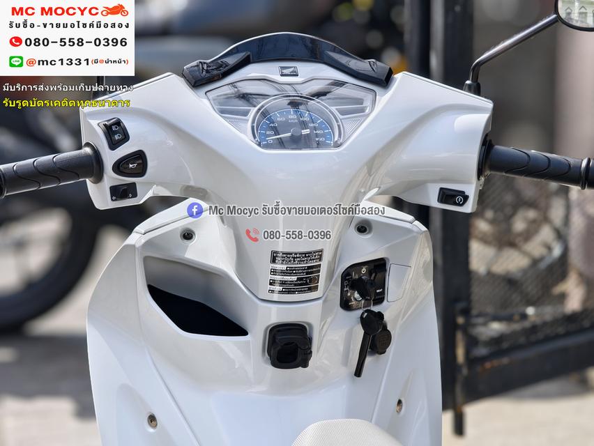 Wave 125i 2025 วิ่ง900โล รถ2เดือน ซื้อสดรถบ้านมือเดียว เล่มเขียวชุดโอนครบ No1276 10