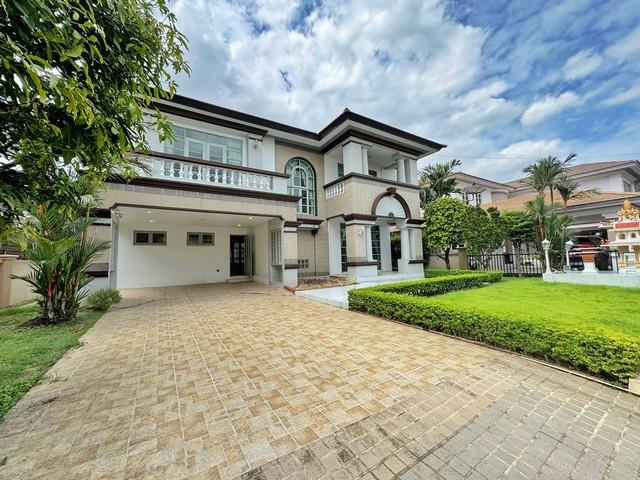 ขายบ้านเดี่ยวหรู ลดาวัลย์ ปิ่นเกล้า-เพชรเกษม ใกล้โรงเรียนนานาชาติ 103 ตร.วา พื้นที่ใช้สอย 380 ตร.ม. หลังมุม ฟังก์ชันครบ 2