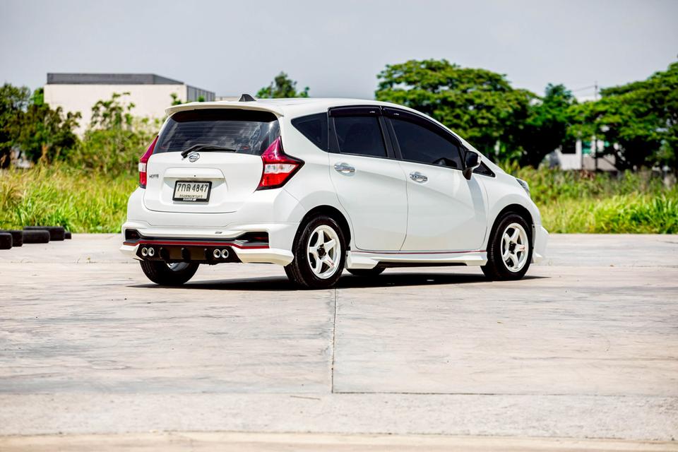 Nissan Note 1.2VL ปี 2018 สีขาว สวยสภาพดี รูปที่ 6