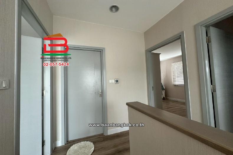 บ้านเดี่ยว หมู่บ้านเพฟ (รามอินทรา-วงแหวน) เนื้อที่ 62.2 ตร.ว ซ.กาญจนาภิเษก 4 แขวงออเงิน เขตสายไหม กรุงเทพมหานคร 7