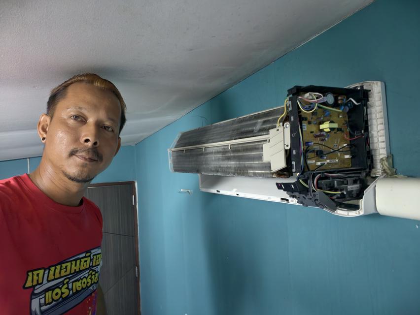 ล้างแอร์วัดกู้  สุขาประชาสรรค์2-3  บางพัง ปากเกร็ด รูปที่ 13