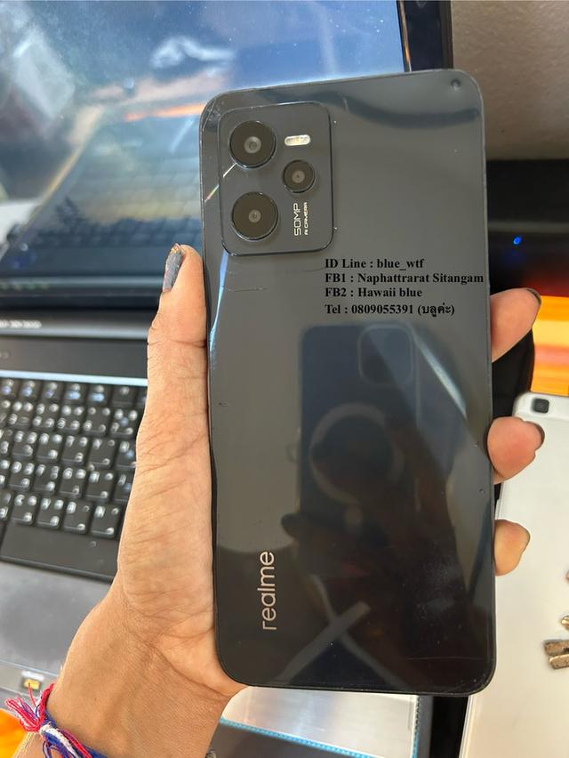Realme C35 จอ6.6นิ้ว Rom128Ram4 กล้องTriple Android13ล่าสุด ใช้งานปกติ ได้ทุกแอพ ได้ทุกซิม 1