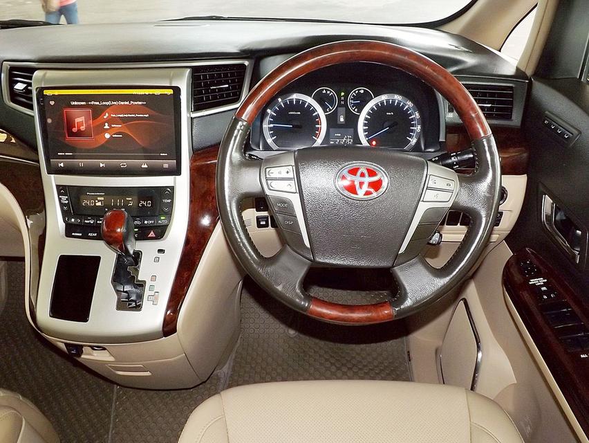 รหัสรถ KCY8045 TOYOTA VELFIRE 2.4V AUTO ปี 2008 สีขาว 9