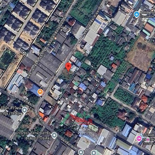 ขายที่ดินเปล่า111.4ตรว. ซ.เอกชัย8 แยก2 หน้ากว้าง15ม. ถมแล้ว ห่างปากซอยแค่500เมตร 7