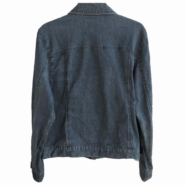 สีสวยมาก ยีนส์ยืด ไซส์ XL หายาก ช ญ ใส่ได้ มีกระเป๋าอก+ข้าง ผ้านุ่มใส่สบาย พร้อมส่ง ไม่ต้องรอ