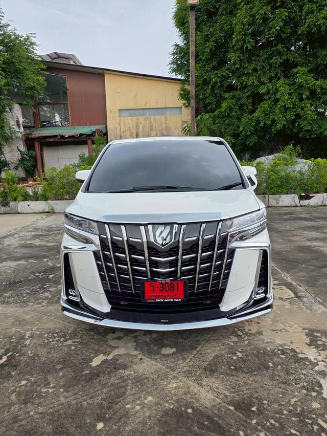 Toyota ALPHARD 2.5SC PACKAGE สีขาว ปี 2022 ไมล์ 60,000 กม.