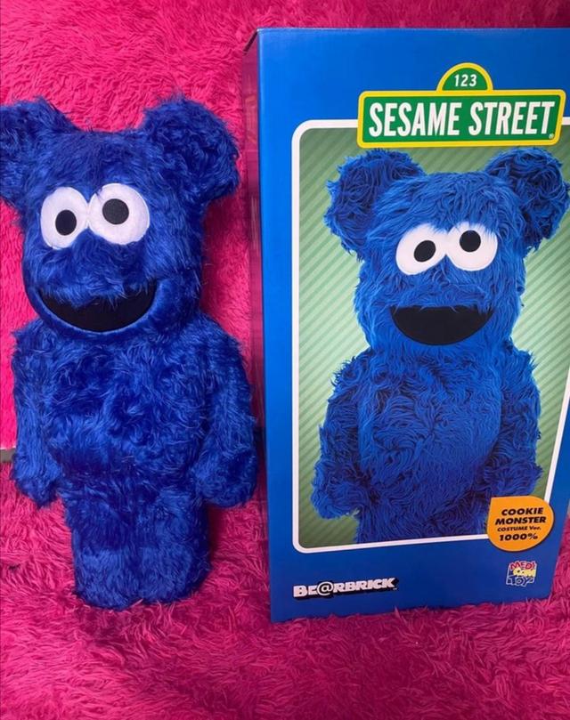 BearBricK Sesame Street Cookie Monster Costume 2