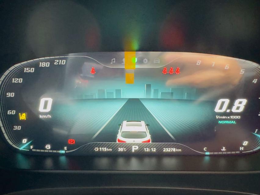 MG HS 1.5 X SUNROOF i-Smart ปี 2023 เบาะหนังแท้ รูปที่ 10