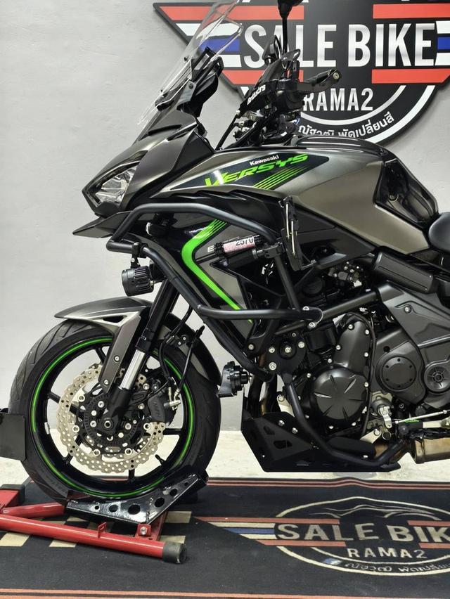 Kawasaki Versys650 ปี 2025 abs จอสีโฉมปัจจุบัน สภาพเหมือนออกศูนย์ แต่งเต็ม รูปที่ 7