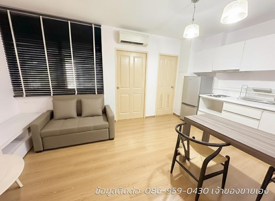 ขายขาดทุน SYM Vibha-Ladprao Condominium แบบ 1 ห้องนอน ชั้น11 มีที่จอดรถประจำ ใกล้ BTS หมอชิต 2