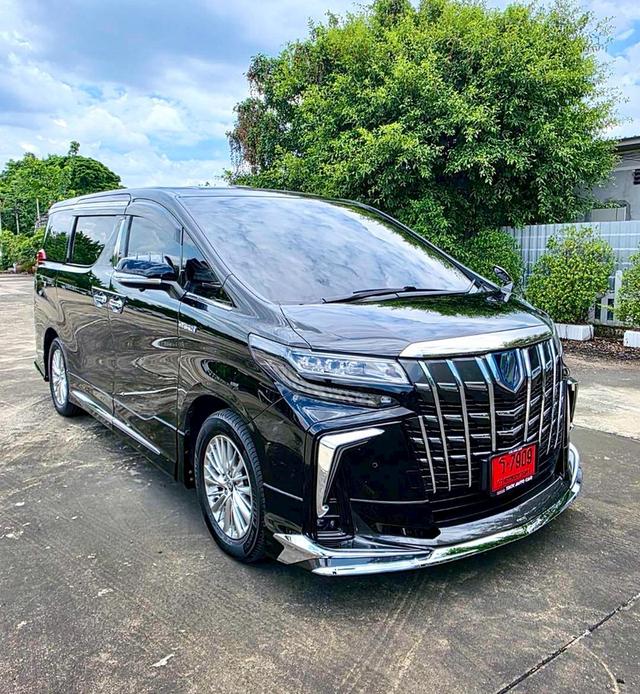 Toyota ALPHARD SRC สีดำ ปี 2021 ไมล์ 48,000 กม.
