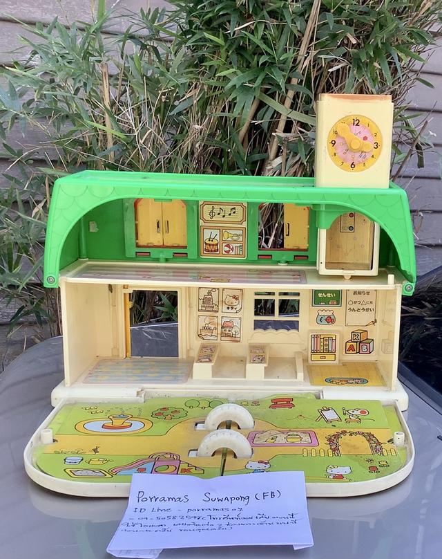 บ้านตุ๊กตาเด็กอนุบาล คิตตี้ ซานริโอ ปี1976 วินเทจมือสอง 3