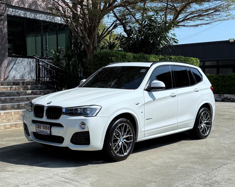 2017 BMW X3 20D MSPORT LCI รถมือเดียวออกป้ายแดง รถวิ่งน้อย ประวัติศูนย์ครบ รถไม่เคยมีอุบัติเหตุครับ 4