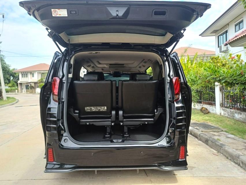 ปี2018 ALPHARD 2.5 SC PACKAGE Black night AT TOP เบนซินล้วน 9