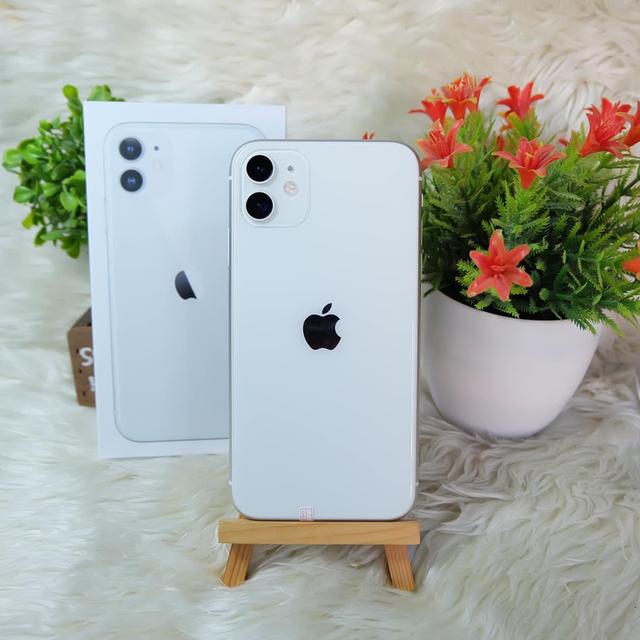iphone 11 สีขาว อุปกรณ์ครบกล่อง 1