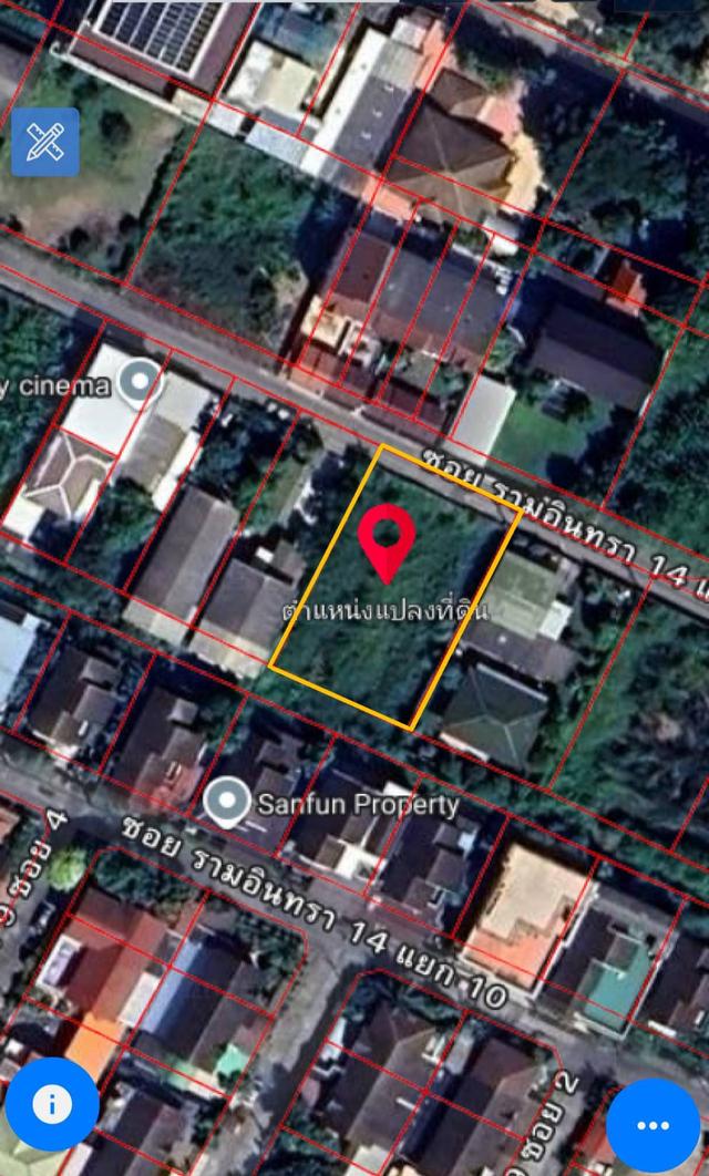 ขายที่ดินราคาถูก ซ.รามอินทรา 14 (มัยลาภ)แยก 8 ใกล้รถไฟฟ้า และถนนใหญ่ แขวงท่าแร้ง เขตบางเขน กรุงเทพฯ 10220 5