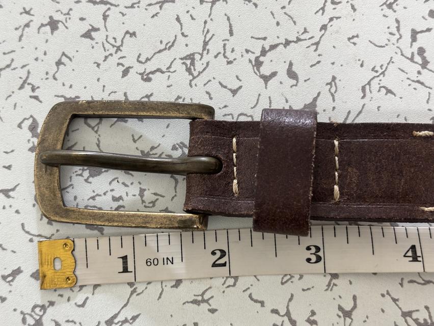 เข็มขัดหนังแท้ Banana Republic Maed in Italy Size 40 รูปที่ 10