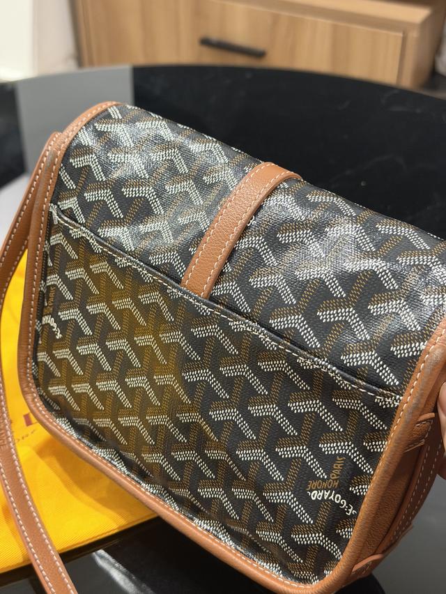 มือ2 (1:1 Original) กระเป๋าสะพายข้าง Goyard Belvedere PM Cross-body Bag Unisex Bag