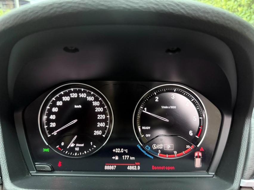 BMW X1 sDrive20d X-Line 2021 สีดำ มี Bsi 10 ปี หมด 10/10/2031 หรือ 100,000 Km. รูปที่ 20