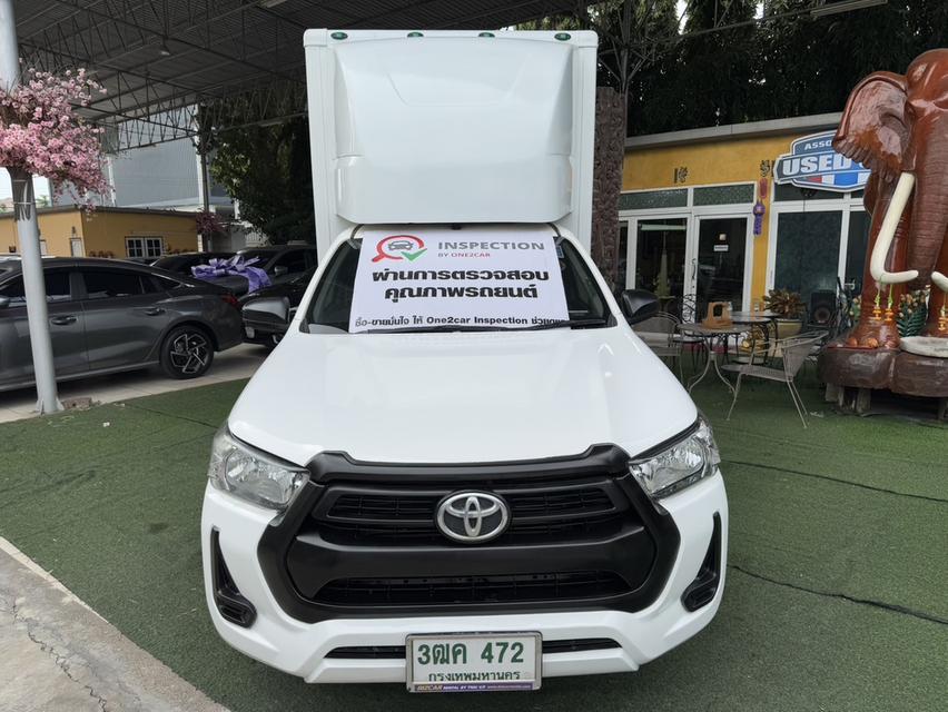  #รถมือสอง TOYOTA REVO  SINGLECAB รุ่นENTRY ดีเซล  ปี2020 มีตู้แห้ง เครื่อง2.4cc. เกียร์ธรรมดา 