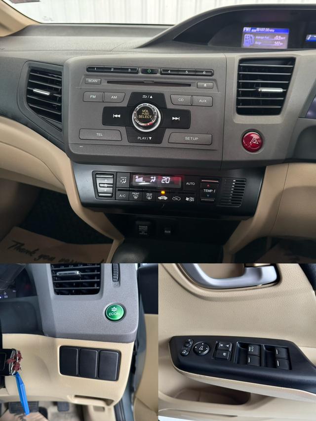 FB นางฟ้า รถบ้านมือเดียว สภาพดี Honda Civic 1.8E เกียร์ออโต้ รูปที่ 11