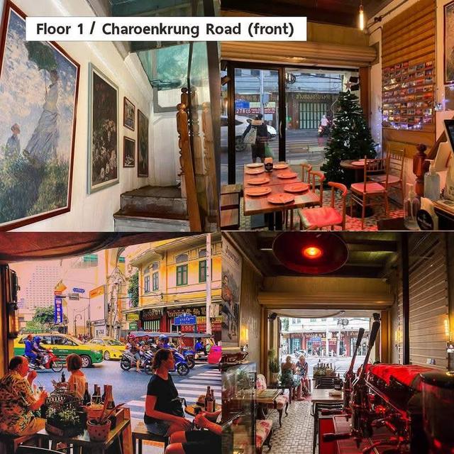 ให้เช่าตึก 4 ชั้น ทำเลแยกสีลมบางรัก ใกล้โรงแรมหรู โรงพยาบาล BTS 2