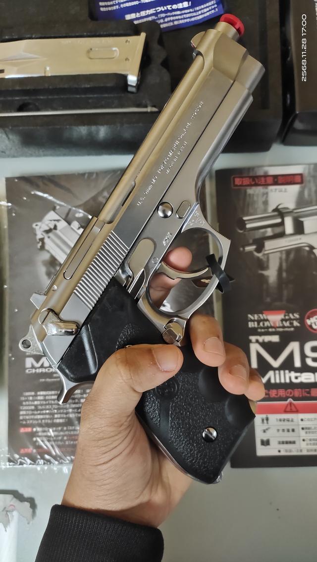 Tokyo Marui M92F สี Chrome 7