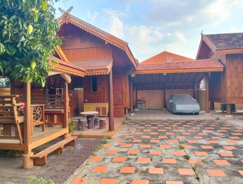 ที่ดิน 1 งาน พร้อมบ้านทรงไทยสวยๆ แถวตะเคียนเตี้ย 6