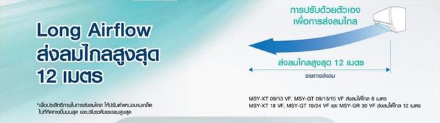 เครื่องปรับอากาศ MITSUBISHI ELECTRIC รูปที่ 2