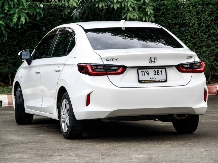 HONDA CITY 1.0 S TURBO ปี 2023 (VAT.) โฉม ปี 19-ปัจจุบัน เกียร์ AUTO สีขาว รถสวยพร้อมใช้งาน เบนซิน ไมล์แท้เพียง 46,230 km. 4