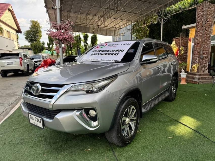 รถTOYOTA FORTUNER ตัวV 4WD เครื่อง2.8 cc เกียร์ AUTO ปี2018 (หมายเหตุ:คันนี้ขายไม่รับประกันเลขไมล์คคะ์}