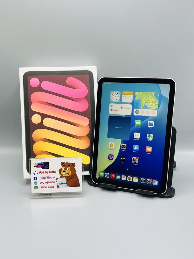 iPadMini7 128gb WiFi แบต100% ประกันเหลือเยอะ นัดรับได้ครับ