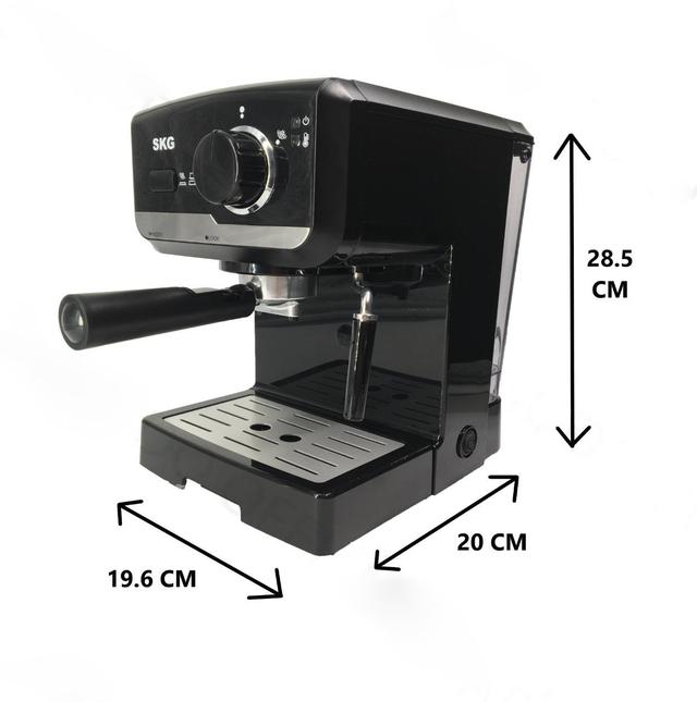 💥(ล้างสต็อก)เครื่องชงกาแฟสด SKG 1050W ความจุ 1.6 ลิตร มี 2 สี(แถมเครื่องบดเมล็ดกาแฟ)  5