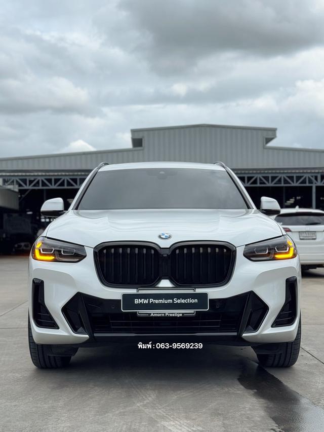 ปี22 BMW X3 20d M Sport LCI (เครื่องดีเซลรับเข้าใหม่ มือเดียว ไมล์แท้!)