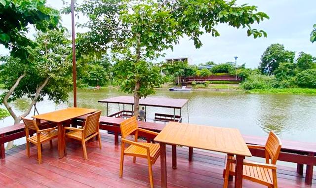 บางปะหัน อยุธยา ให้เช่าที่ดินถมแล้ว ทำร้านอาหาร วิวแม่น้ำ ทำโฮมสเตย์ ลานกางเต๊นท์ ริมตลิ่งคาเฟ่ ที่ดิน 2.5 ไร่ 4000ตรม.  3