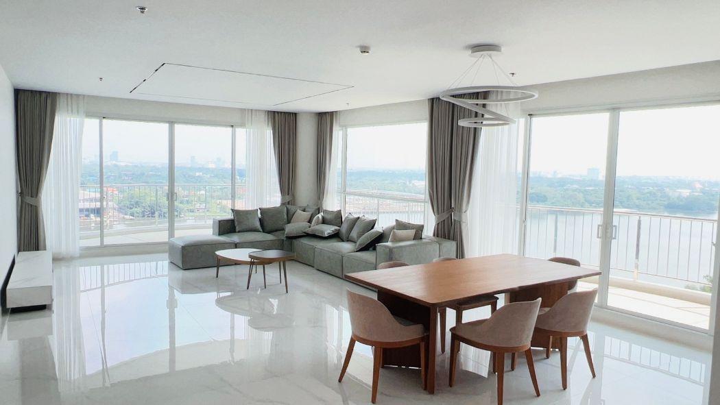 ขาย คอนโด Supalai Riva Grande Rama3 283 ตรม. 3 beds 3 baths 1 living 1 kitchen 2 balconies 2 parking 1 storage 1 maid ro 2