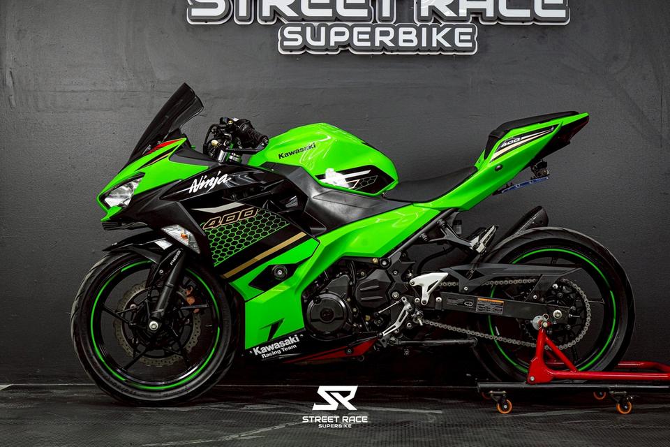 Kawasaki Ninja400 ปี2020 สีเขียว รูปที่ 6