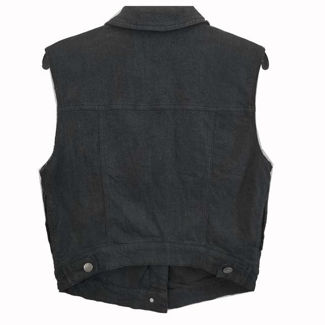 กั๊กยีนส์ สีดำ ยีนส์ยืด งานหายาก มีกระเป๋าอก+ข้าง ผ้านุ่มใส่สบาย พร้อมส่ง ไม่ต้องรอ