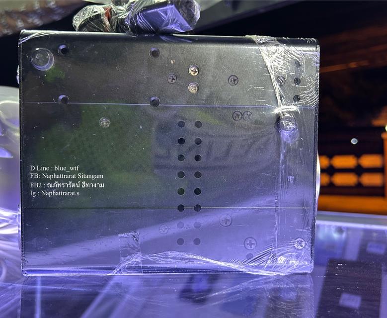 โปรเจคเตอร์เลเซอร์แสงที่DJใช้ทำแสงเป็นรูปร่างต่างๆในผับ สภาพดี สินค้าไม่มีตำหนิ ใช้งานง่าย 5